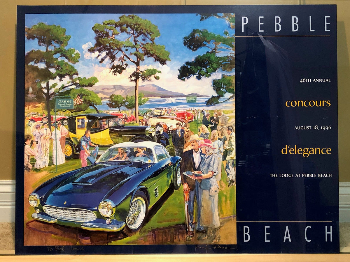 Pebble Beach Concours d'Elegance 1996 Event Poster