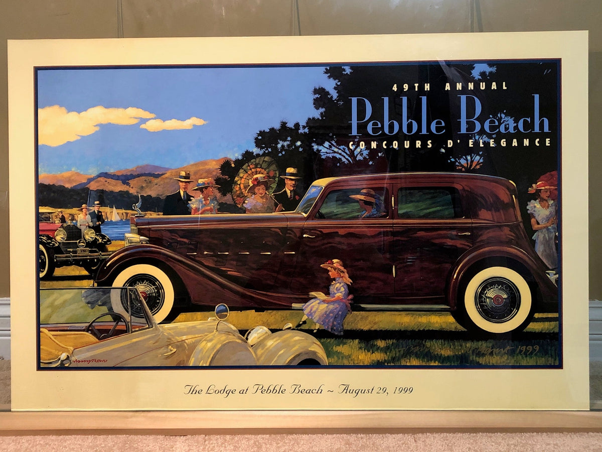 Pebble Beach Concours d'Elegance 1999 Event Poster