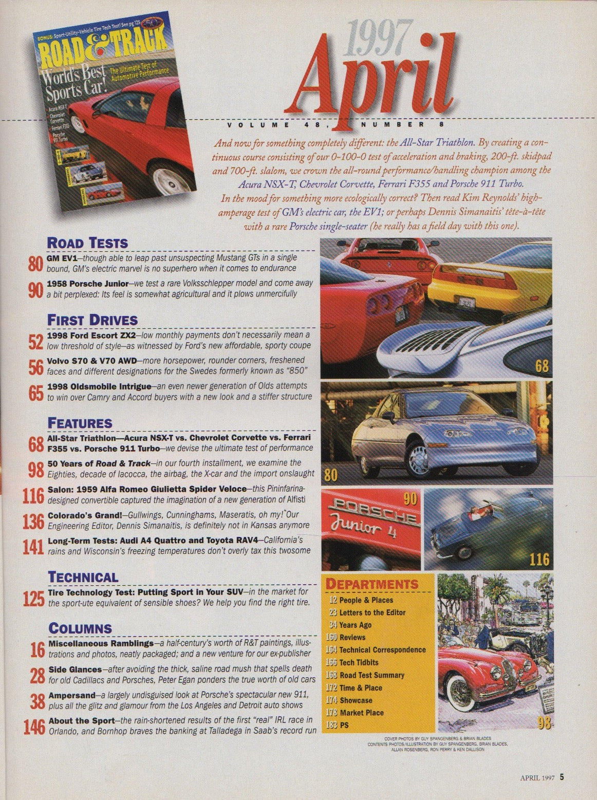 Road & Track Magazine 1997/04