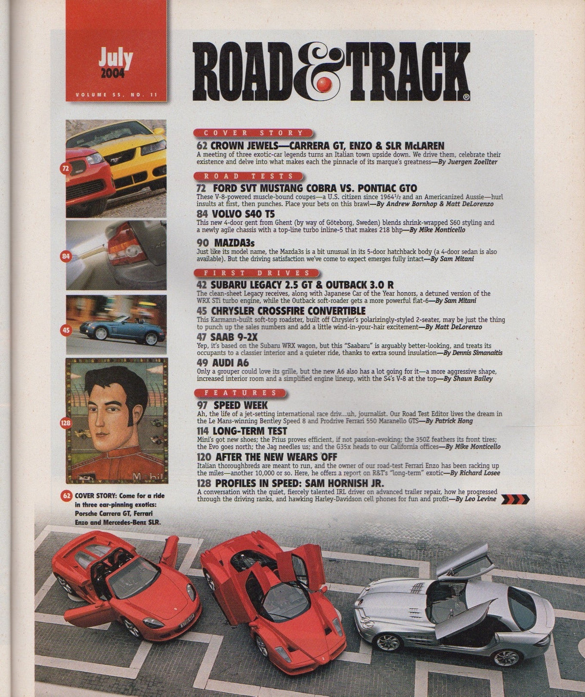 Road & Track Magazine 2004/07