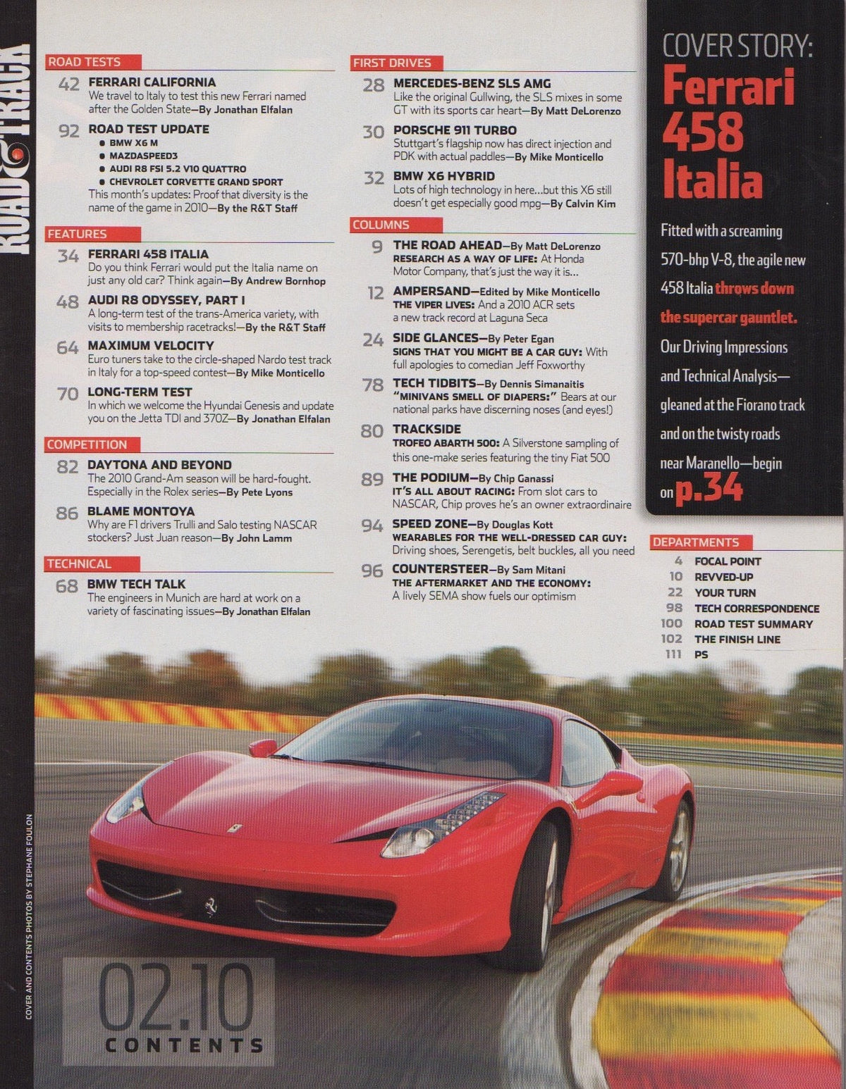 Road & Track Magazine 2010/02
