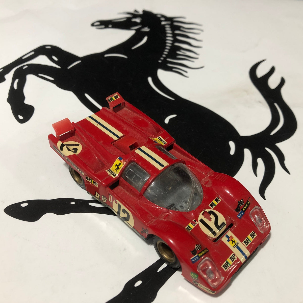 Ferrari 512 M N 12 NART - Posey & Adamowicz by Safir 1:43 (SC506-64)(No box)