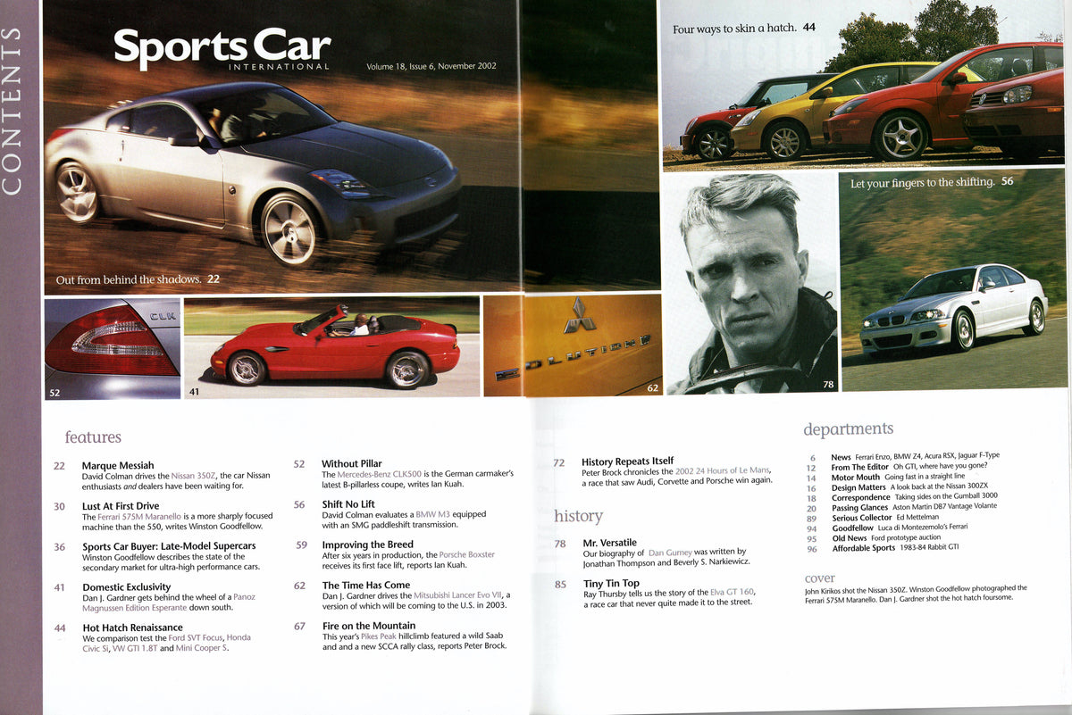 Sports Car International Magazine 2002/11