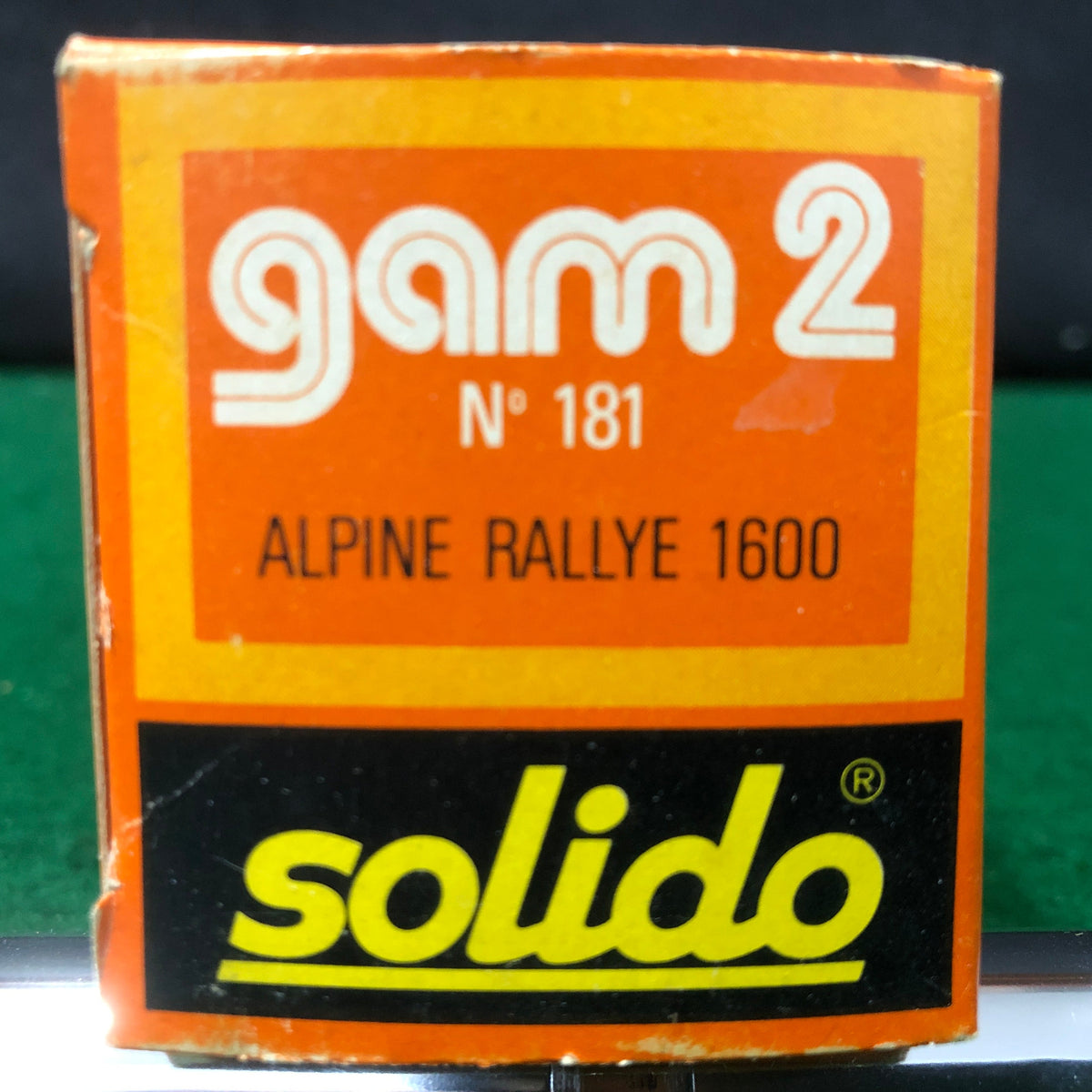 Alpine Renault Rallye 1600 Blue N 18 by Solido 1:43 (181)