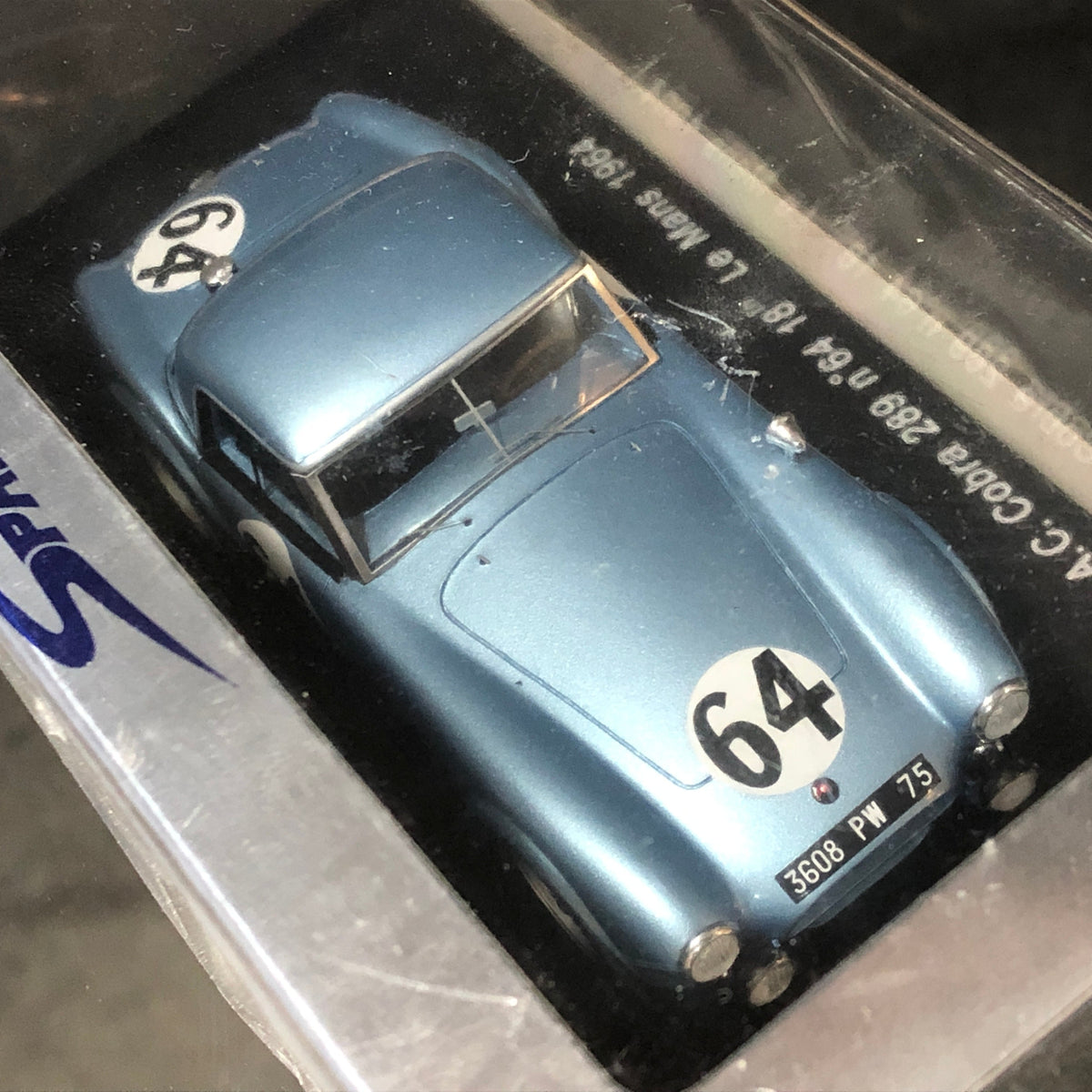 AC Cobra 289 Le Mans 1964 N 64 By Spark 1:43 (S1183)