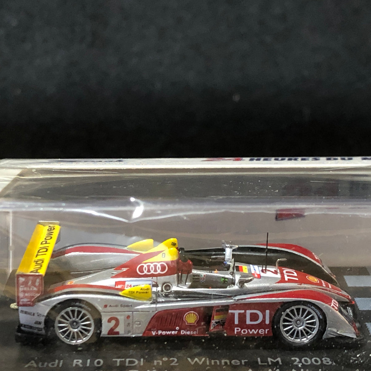 Audi R8 2008 Le Mans Winner N 2 R Capello - T Kristensen - A McNish by Spark 1:87 (87LM08)