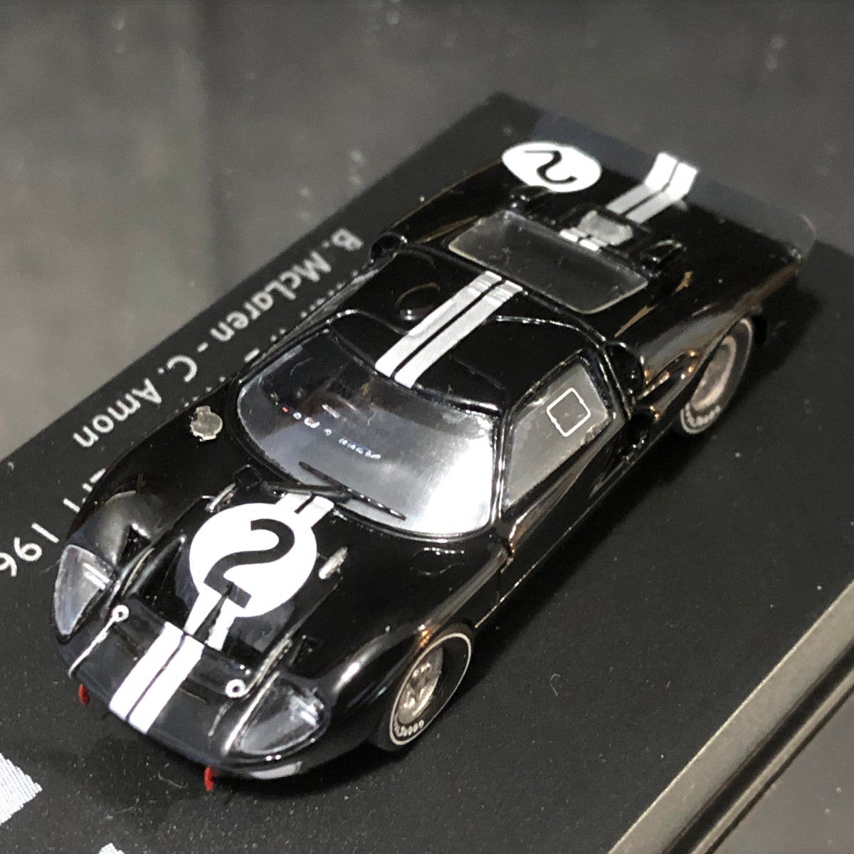 Ford GT40 MKII 1966 Le Mans Winner N 2 B McLaren - C Amon by Spark 1:87 (87LM66)