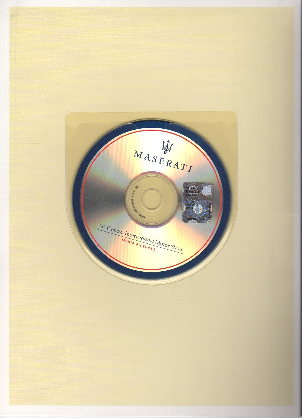 Maserati Press Kit 2004 - Geneva Int'l Motor Show (M13/04)