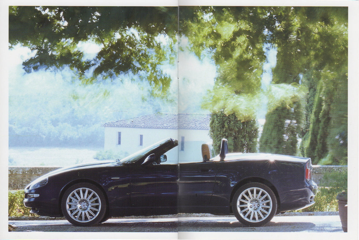Maserati Spyder Brochure (UK)