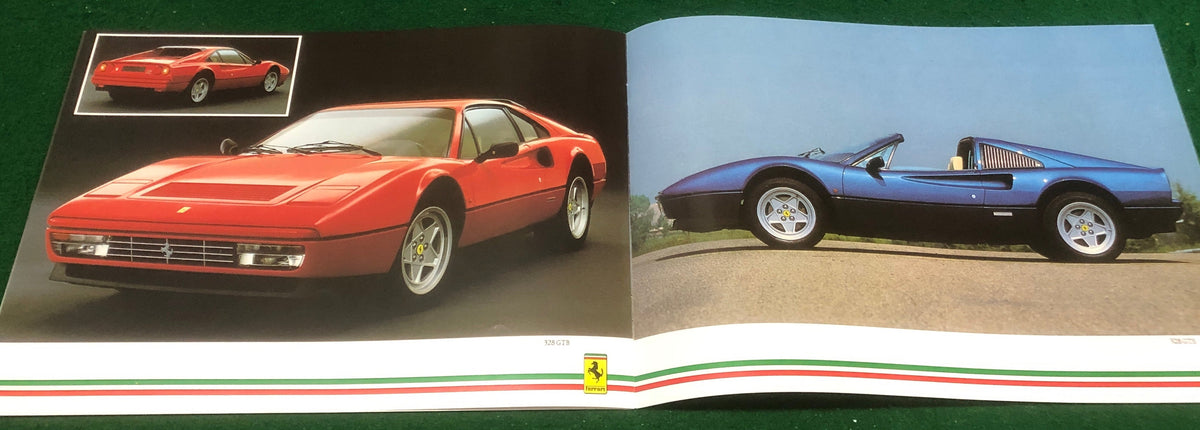 Ferrari Product Range 1987 Brochure (UK)(5/89)