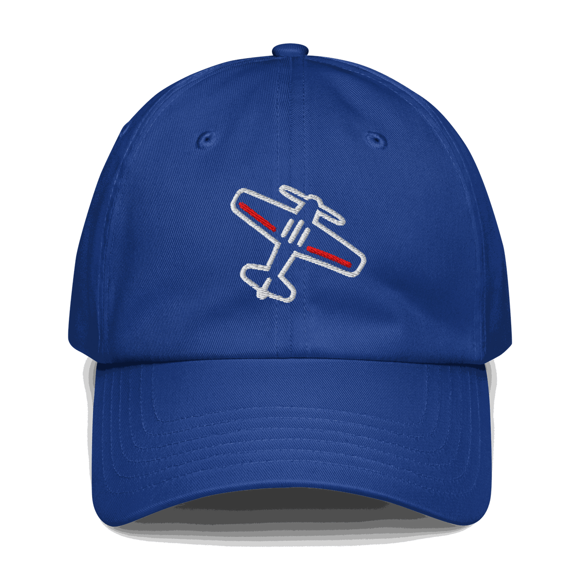 Airplane silhouette baseball cap - Adjustable Airplane Embroidered Cap Aviation Pilot Hat — photo 4 of 4