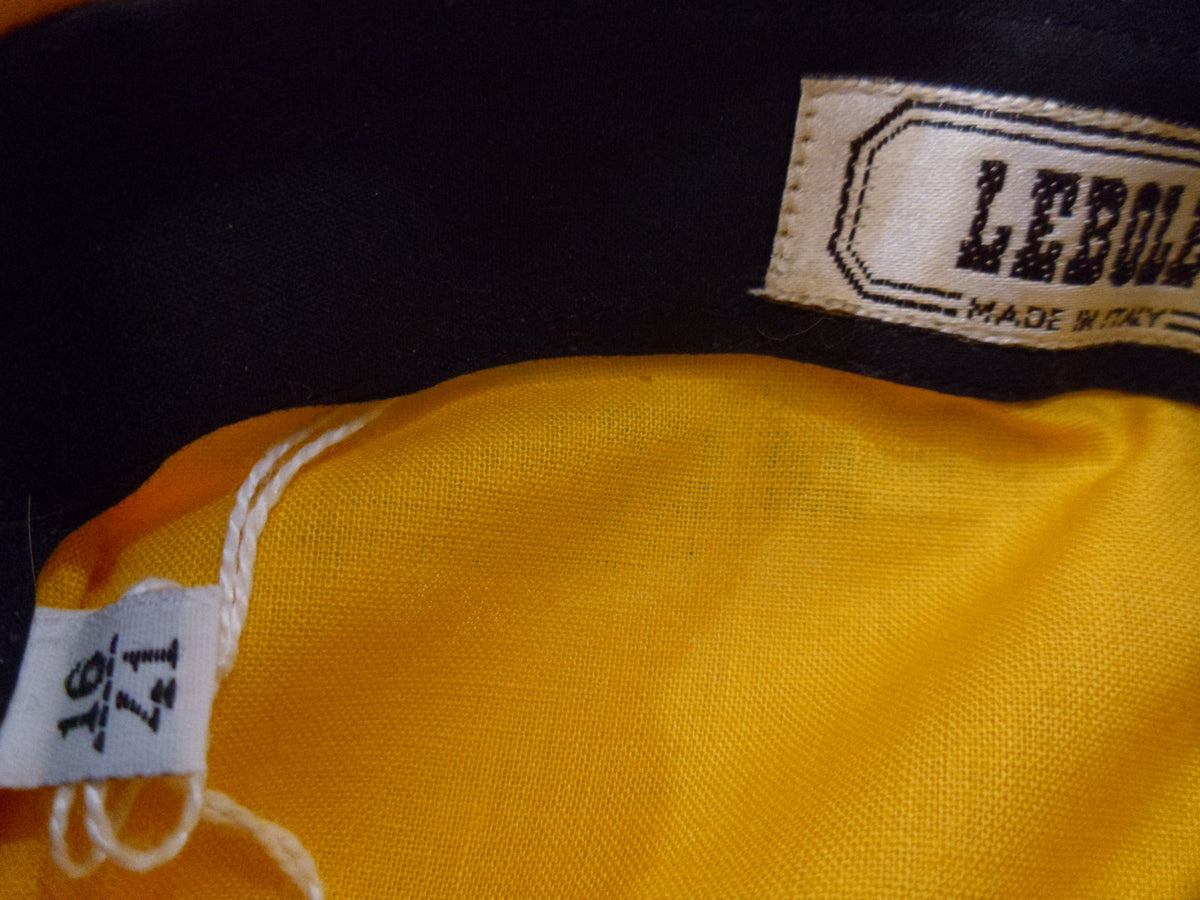 Ferrari F1 Team Shirt Agip Yellow w/Black on Front of Shoulder (029)