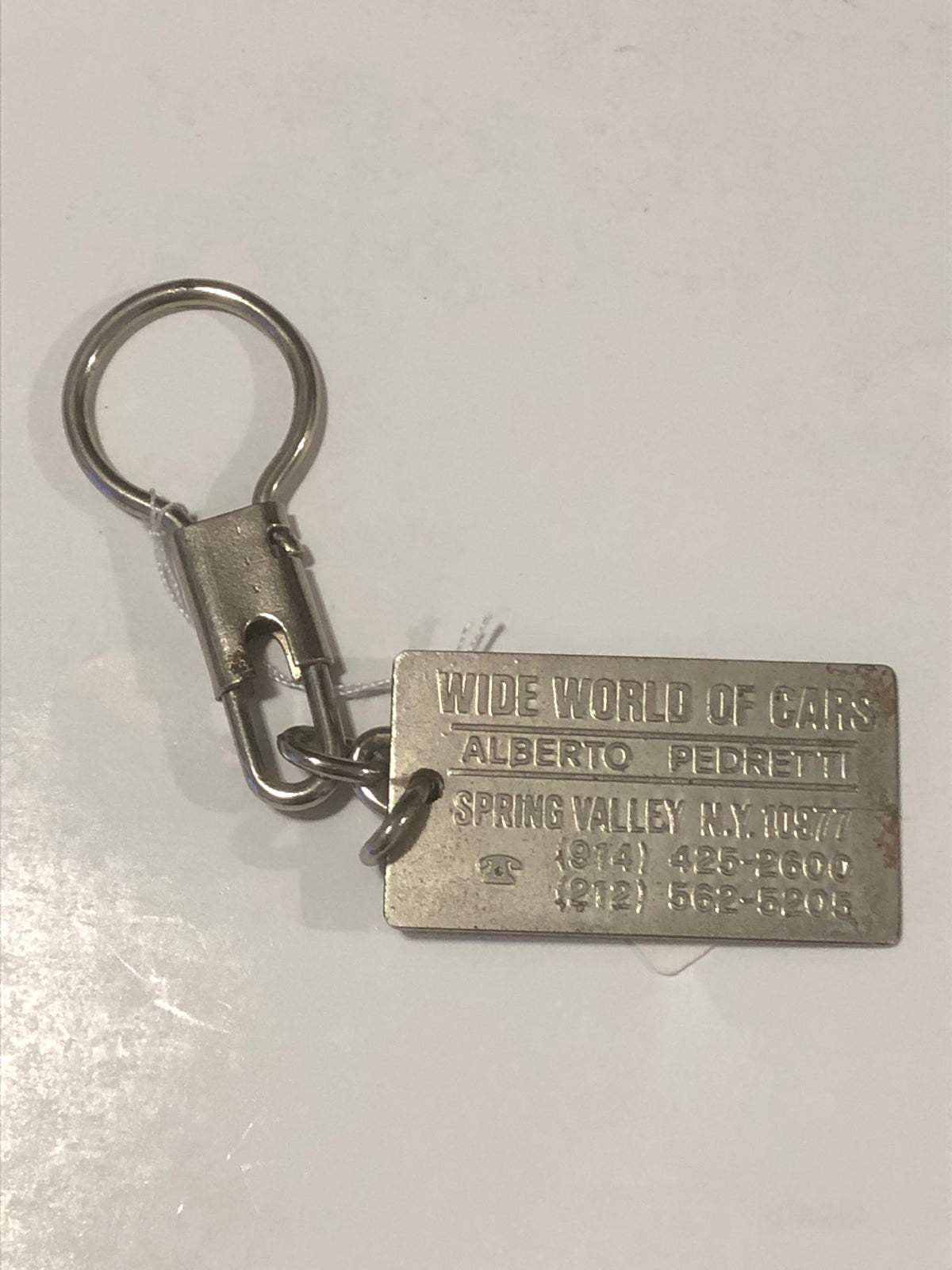 Pedretti Wide World of Cars - Vintage Ferrari Key Chain (a)