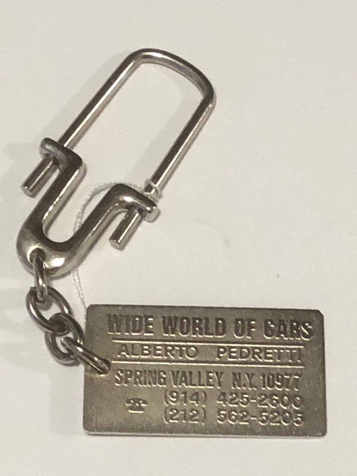 Pedretti Wide World of Cars - Vintage Ferrari Key Chain