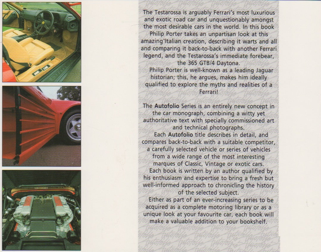 Ferrari Testarossa Autofolio (P Porter)