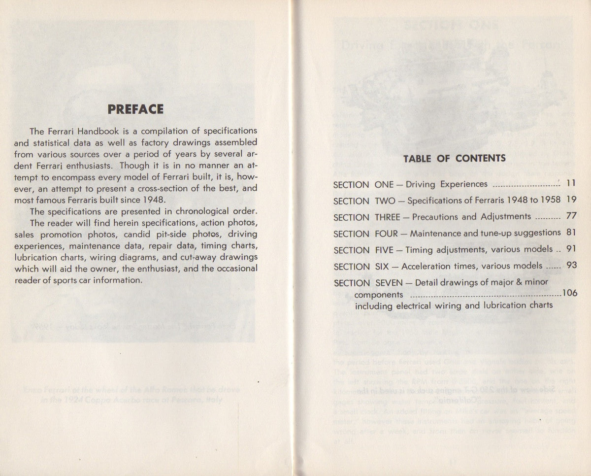 Ferrari Owners Handbook (Tanner)
