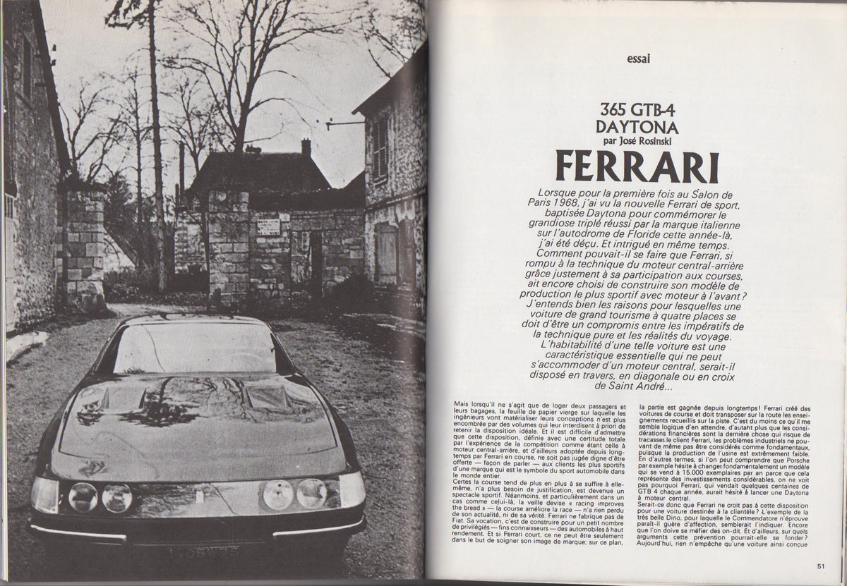 Ferrari I-1962-1971 Auto Test