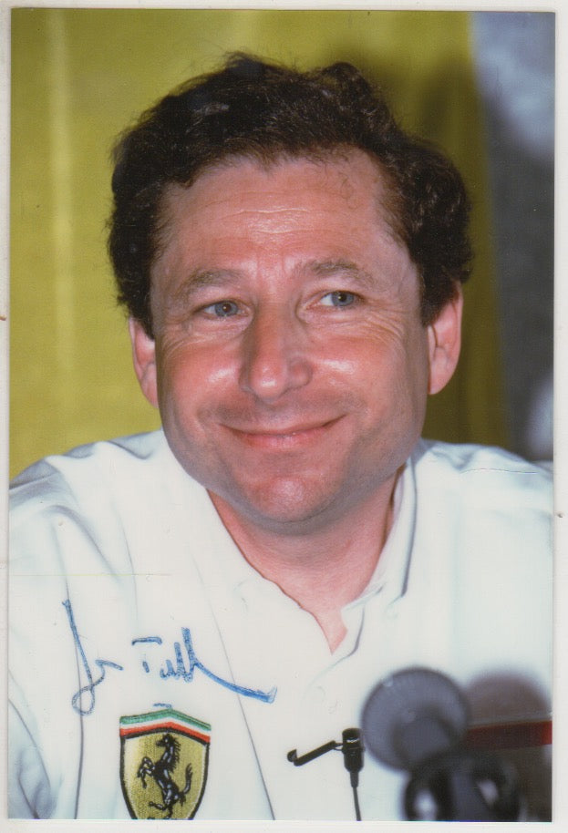 Jean Todt - Autographed Photo