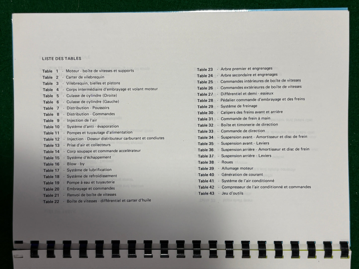Ferrari 308 Quattrovalvole Parts Catalog - US Version (302/84)(MP)(SC)