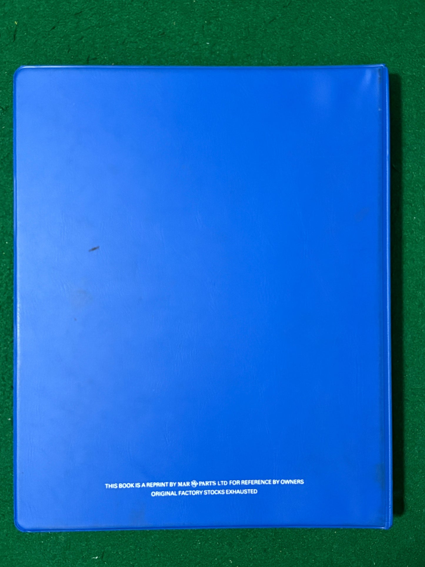 Ferrari 308 GTBi & GTSi Spare Parts Catalogue U.S. Version (222/81)