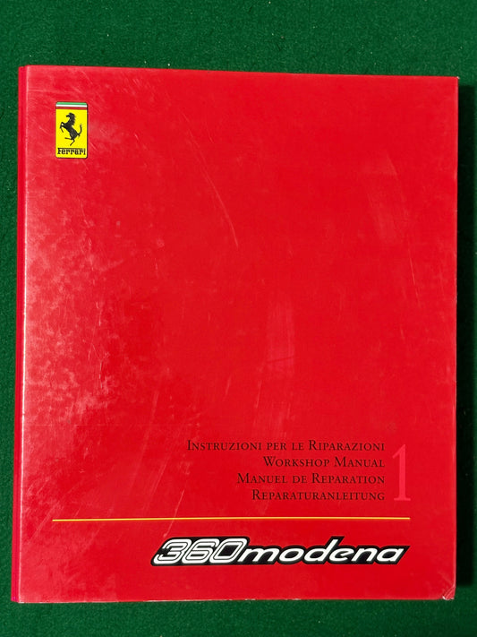 Ferrari 360 Modena Technical Informations - 2 Volume Set (1477/99 & 1478/99)