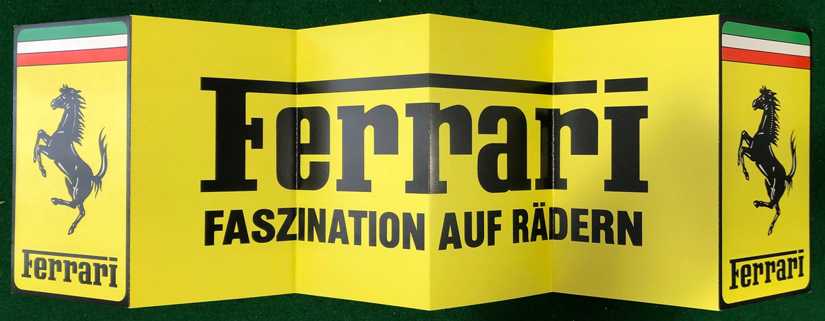 Ferrari Owners Club Germany Meet Program 1985