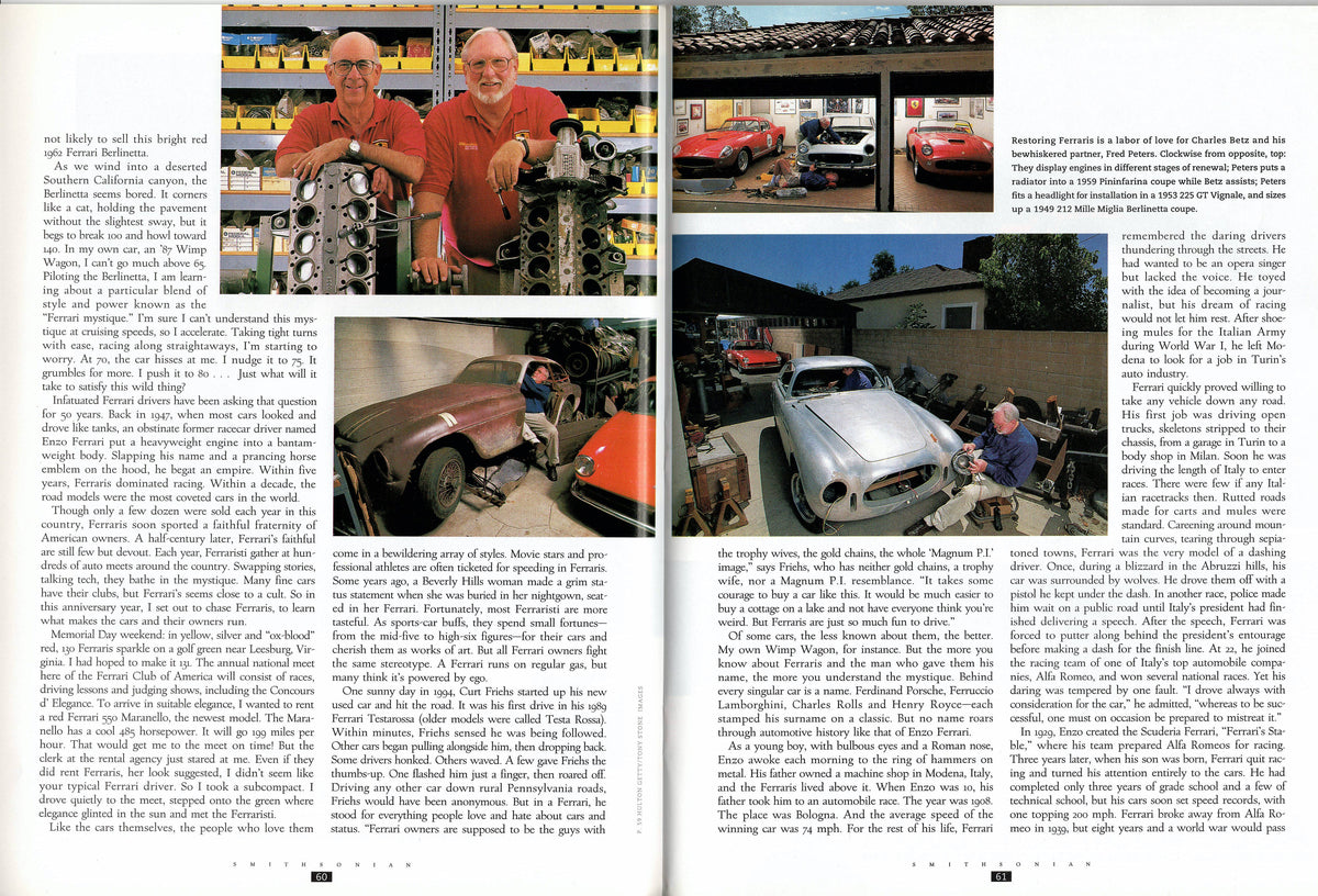 Smithsonian Magazine - The Ferrari Mystique