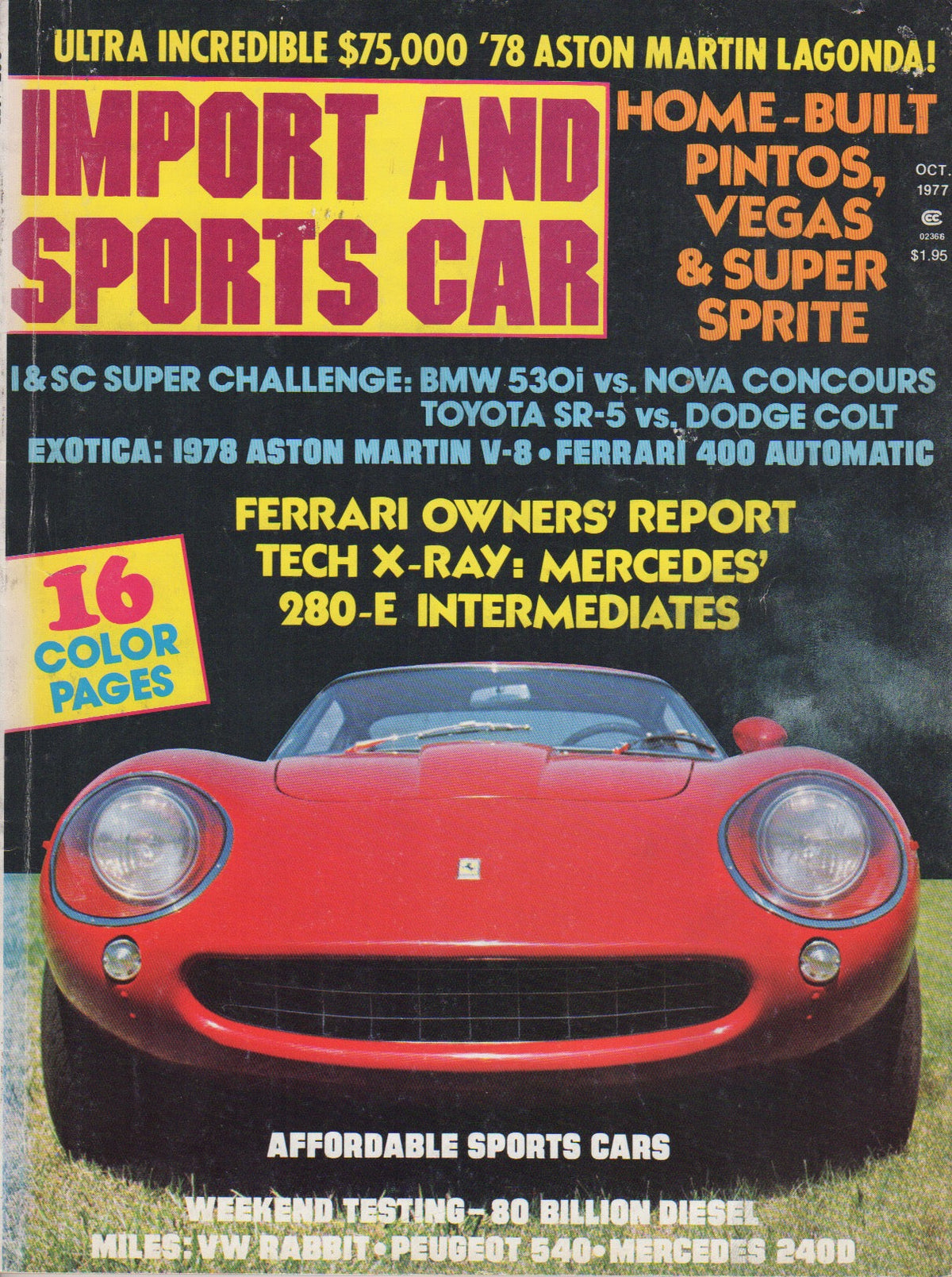 Import and Sports Car Vol. 1 N. 1 1977-10