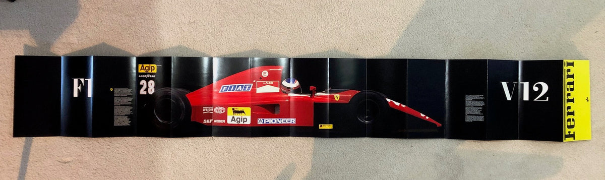 Ferrari Product Range 1992 Brochure (729/92 - 5M/05/92)