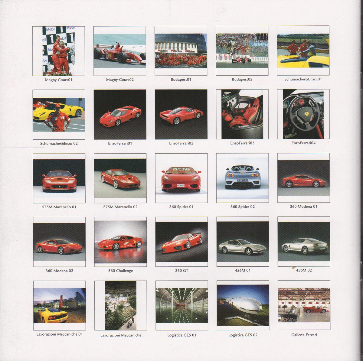 Ferrari Enzo Press Kit Detroit NAIAS (1854/02)