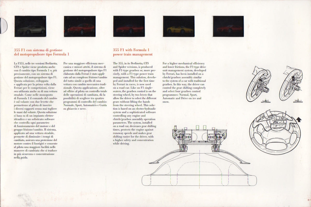 Ferrari Press Kit - 1998 Torino Inernational Auto Show (1350/98)