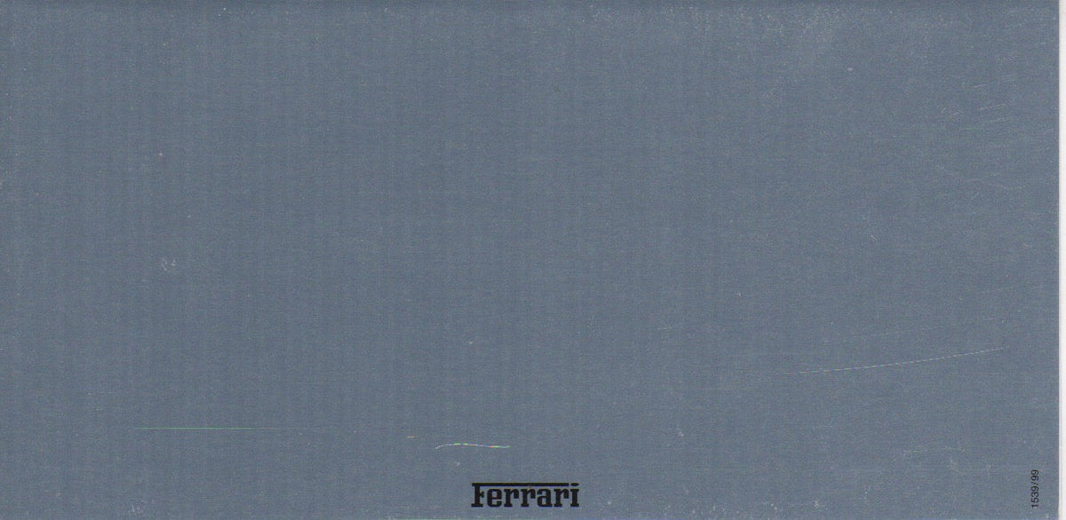 Ferrari 360 Modena Happy New Millenium Card (1539/99)