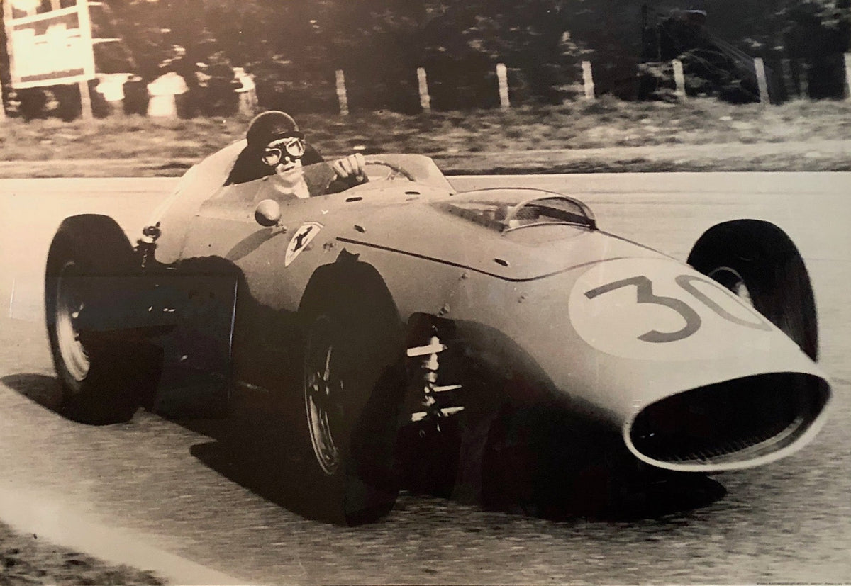 Tony Brooks on 1959 Ferrari 246 Official Poster (Ltd Ed)