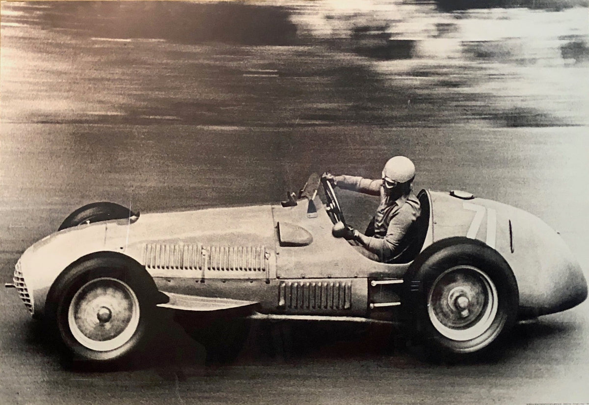 Alberto Ascari on 1951 Ferrari 375 Official Poster (Ltd Ed)