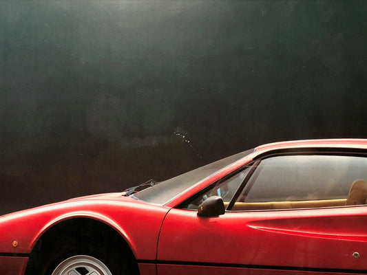 Ferrari 208 GTB Turbo Official Poster (237/82)(Dmg)