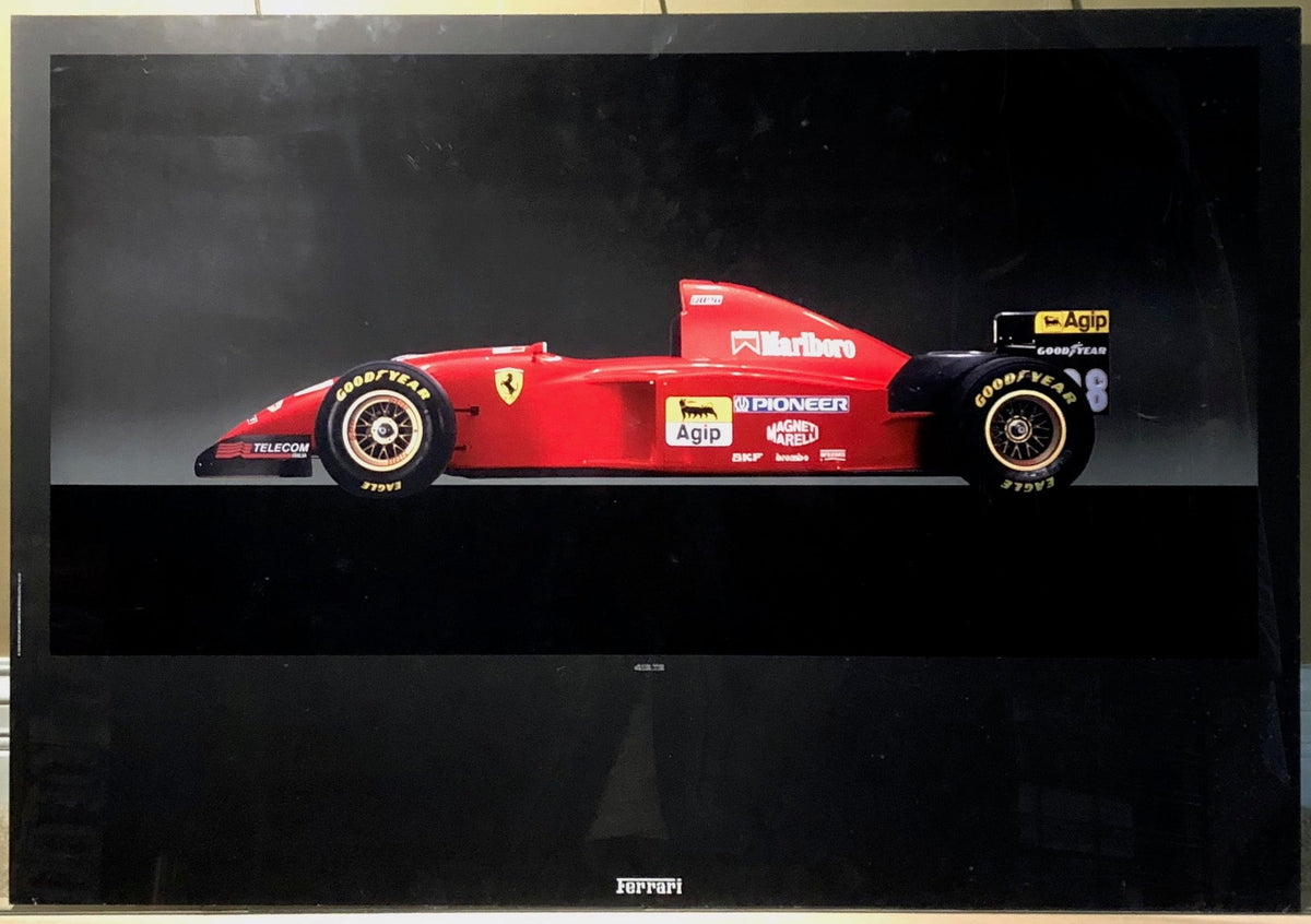 Ferrari F1 412 T2 1995 Gerhard Berger Official Poster (946/95)