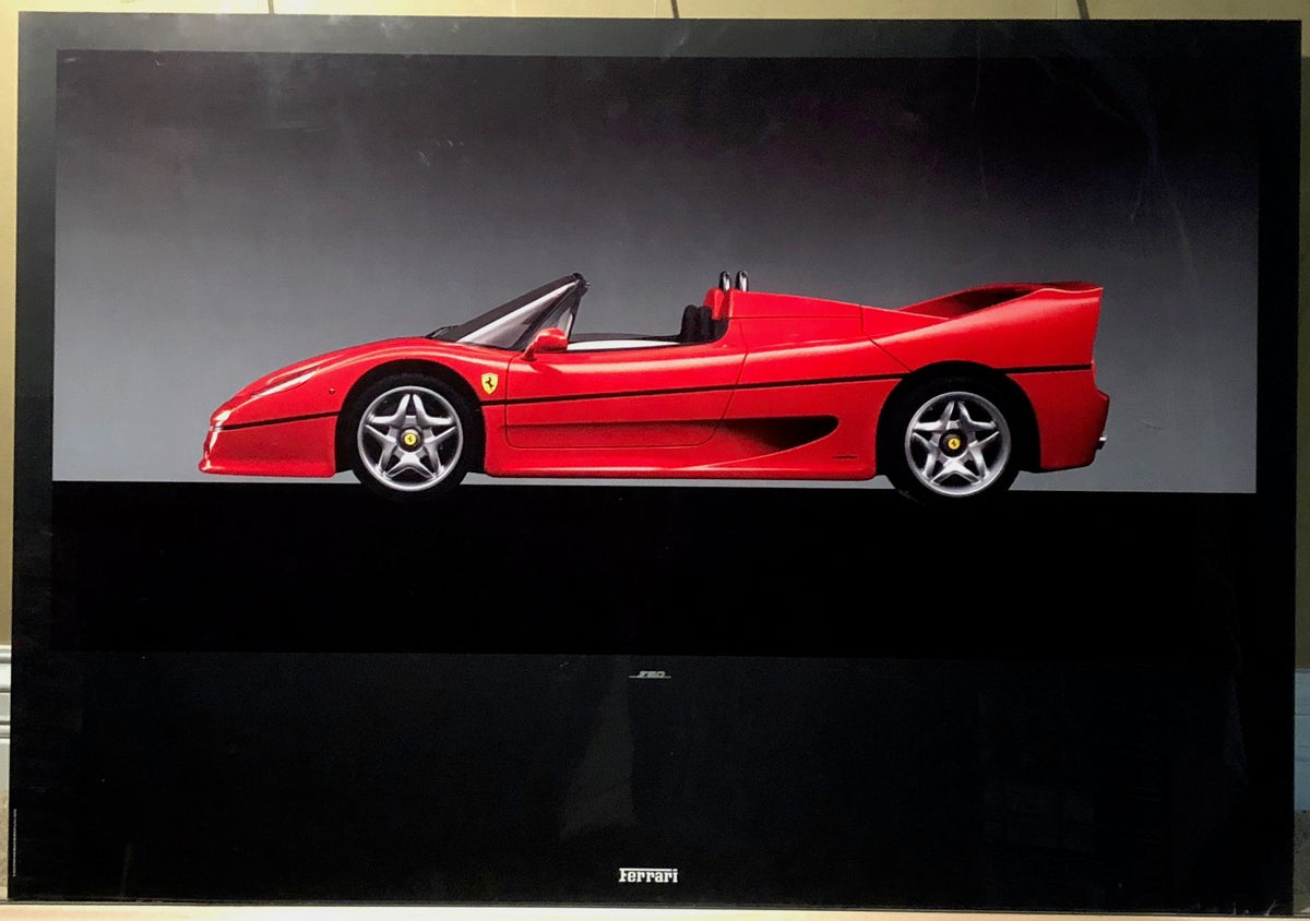 Ferrari F50 Official Poster (962/95)
