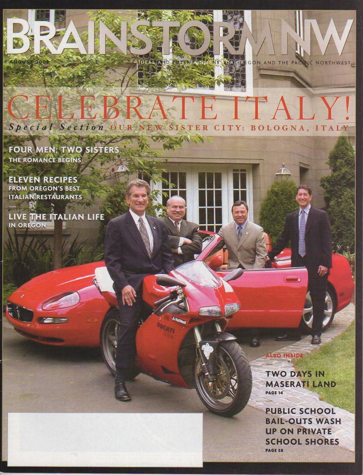 Brainstorm NW Magazine - 2003/08