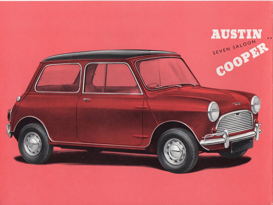 Austin Cooper Brochure 1963