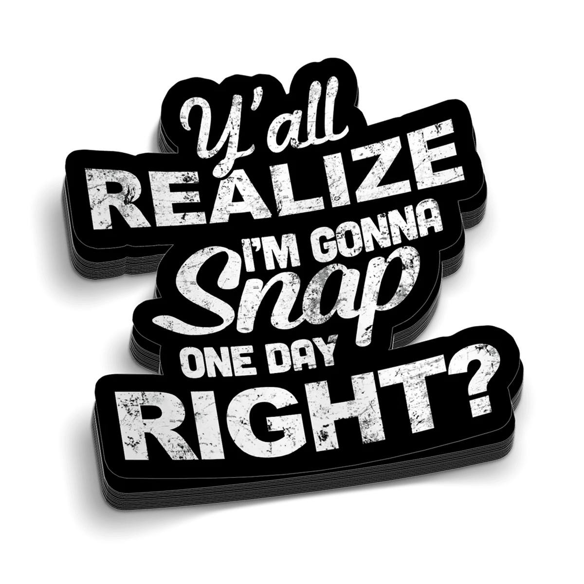 Snap Someday Hard Hat Decal — photo 1 of 2