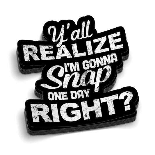 Snap Someday Hard Hat Decal — photo 1 of 2