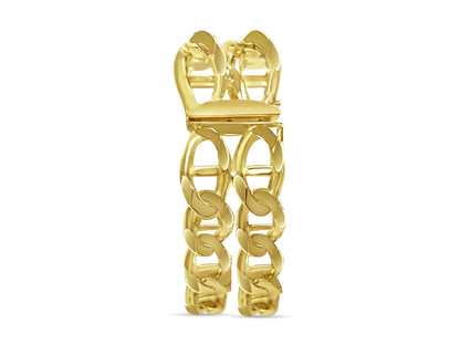 ID Mariner Solid White/Yellow/Rose Gold Handmade Bracelet , 28mm, 6.5-10 Inch
