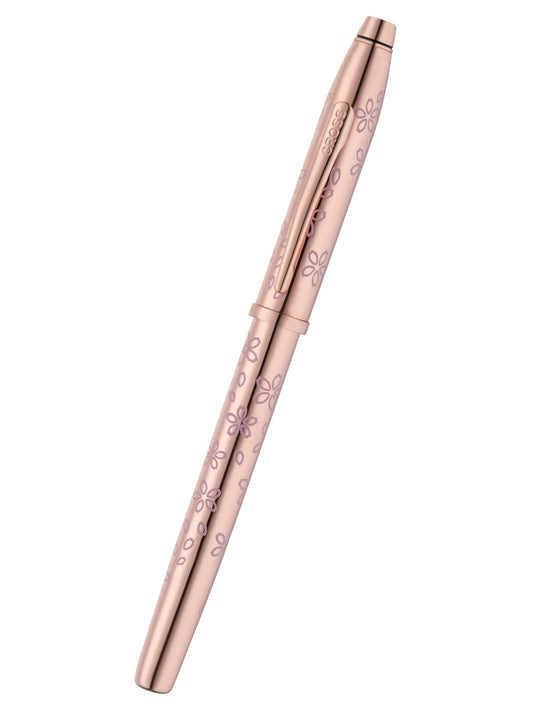 Century® II Cherry Blossom Rose Gold Plated Rollerball Pen
