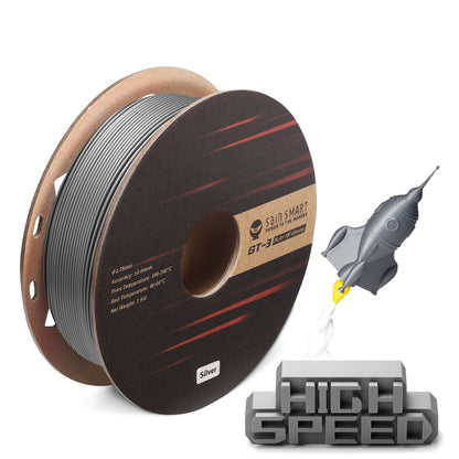 GT-3 High Speed Glossy PLA+ Filament 1.75mm, 1KG, ±0.04mm, Cyan/Magenta/Yellow/Silver — photo 3 of 7