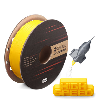 GT-3 High Speed Glossy PLA+ Filament 1.75mm, 1KG, ±0.04mm, Cyan/Magenta/Yellow/Silver — photo 4 of 7