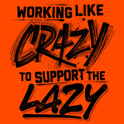 Crazy - Long Sleeve Hi-Vis T-Shirt — photo 2 of 2