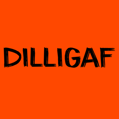 DILLIGAF  - Safety Yellow T-Shirt — photo 2 of 2