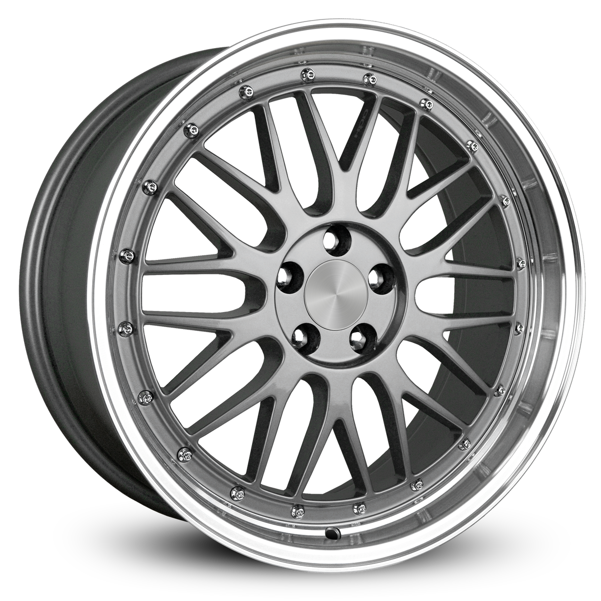 PRO TRAK | Gunmetal Polished Lip | 18x8.0 ( 5x100 ) — photo 1 of 7