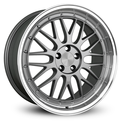 PRO TRAK | Gunmetal Polished Lip | 18x8.0 ( 5x100 ) — photo 1 of 7