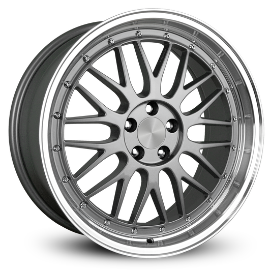 PRO TRAK | Gunmetal Polished Lip | 18x8.0 ( 5x100 ) — photo 1 of 7
